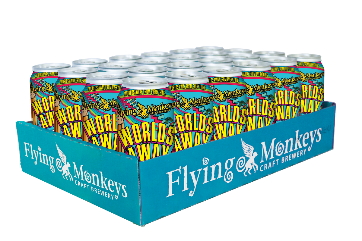 Worlds Away Modern Lager 4.7% – Flying Monkeys Craft Brewery