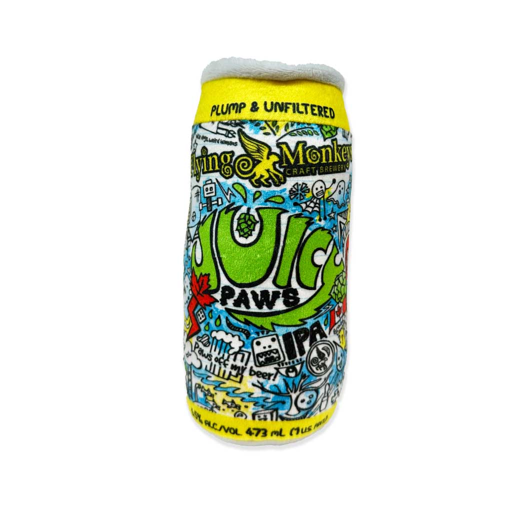 Juicy Paws Plush Dog Toy – Flying Monkeys Craft Brewery