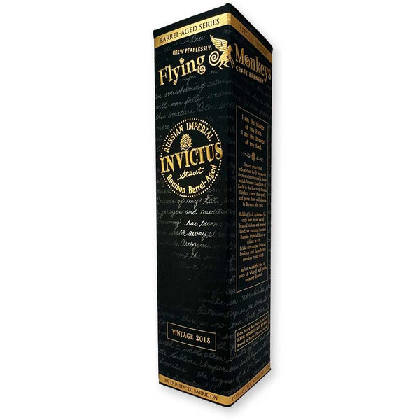 RARE 100 BOTTLE RELEASE! Invictus (Vintage 2018) 17.8% Bourbon Barrel-Aged Russian Imperial Stout