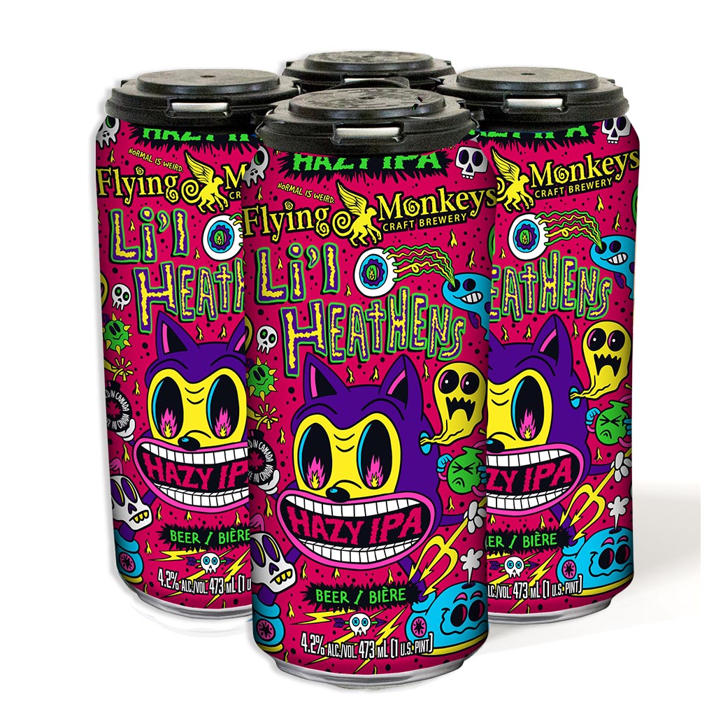 Li'l Heathens Hazy IPA – Flying Monkeys Craft Brewery