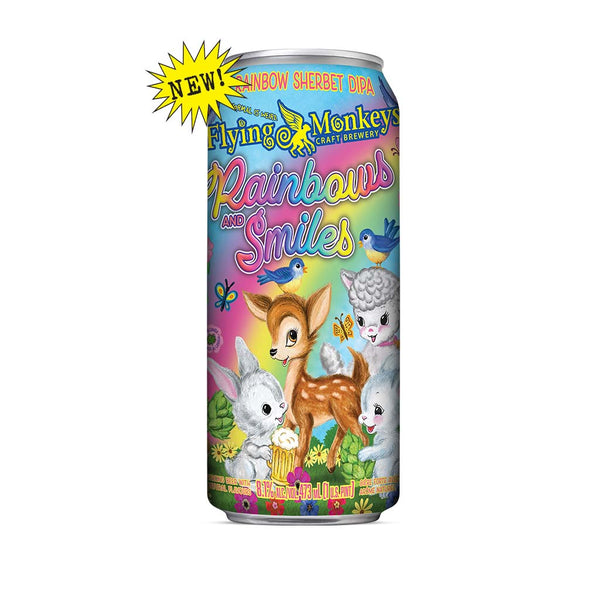 Flying Monkeys Rainbows and Smiles - Flying Monkeys Craft Brewery