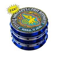 Party Sized 4-Piece Weed Grinder 2.75" Diameter